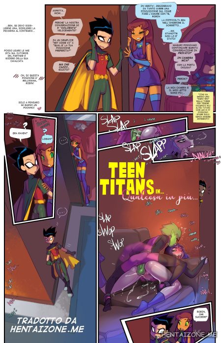 Teen Titans Ch.2 - Giovani amori  (1/8)
